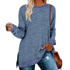 Women's winter crew neck sweater