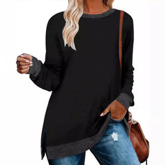 Women's winter crew neck sweater