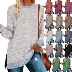 Women's winter crew neck sweater