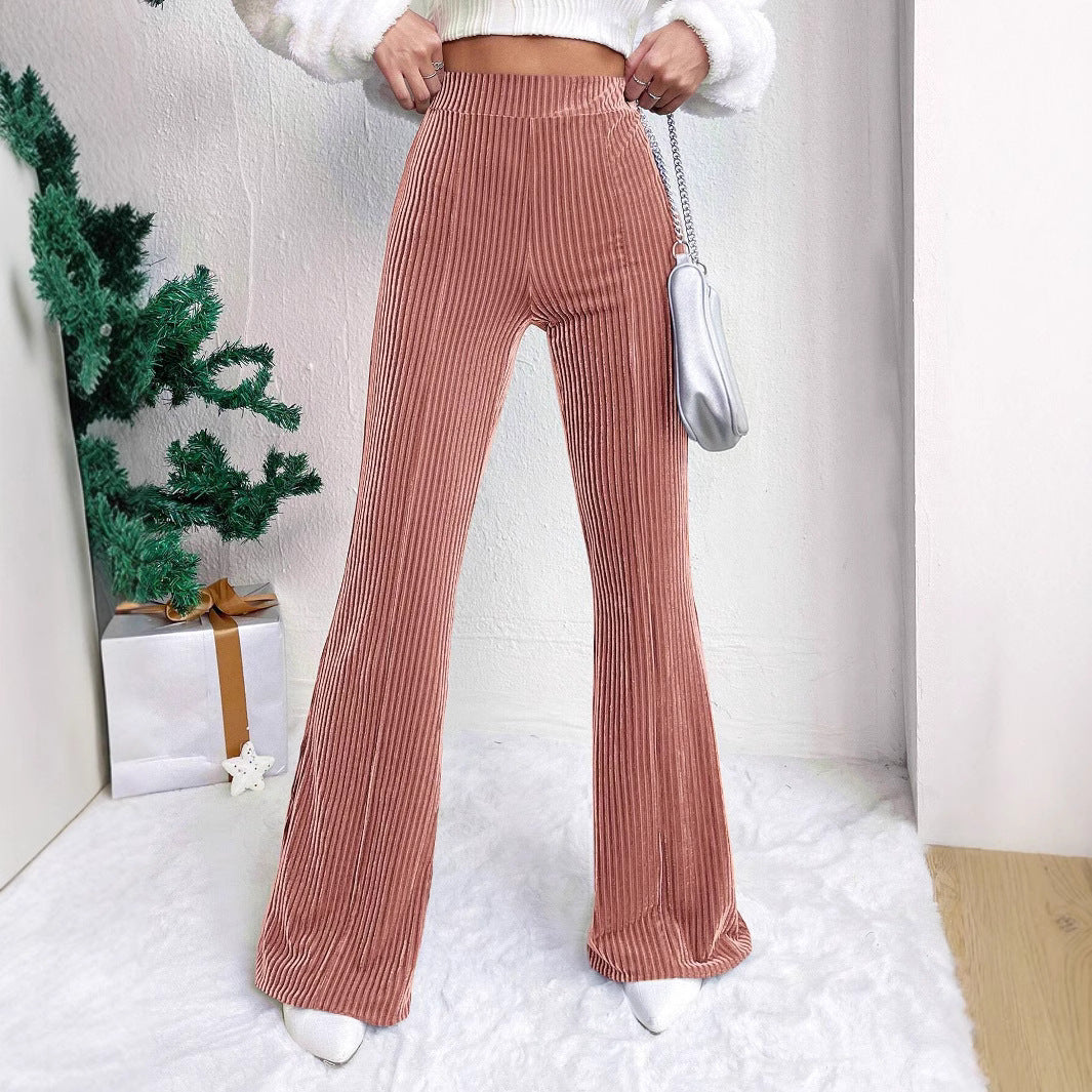 Women's Corduroy Flared Pants