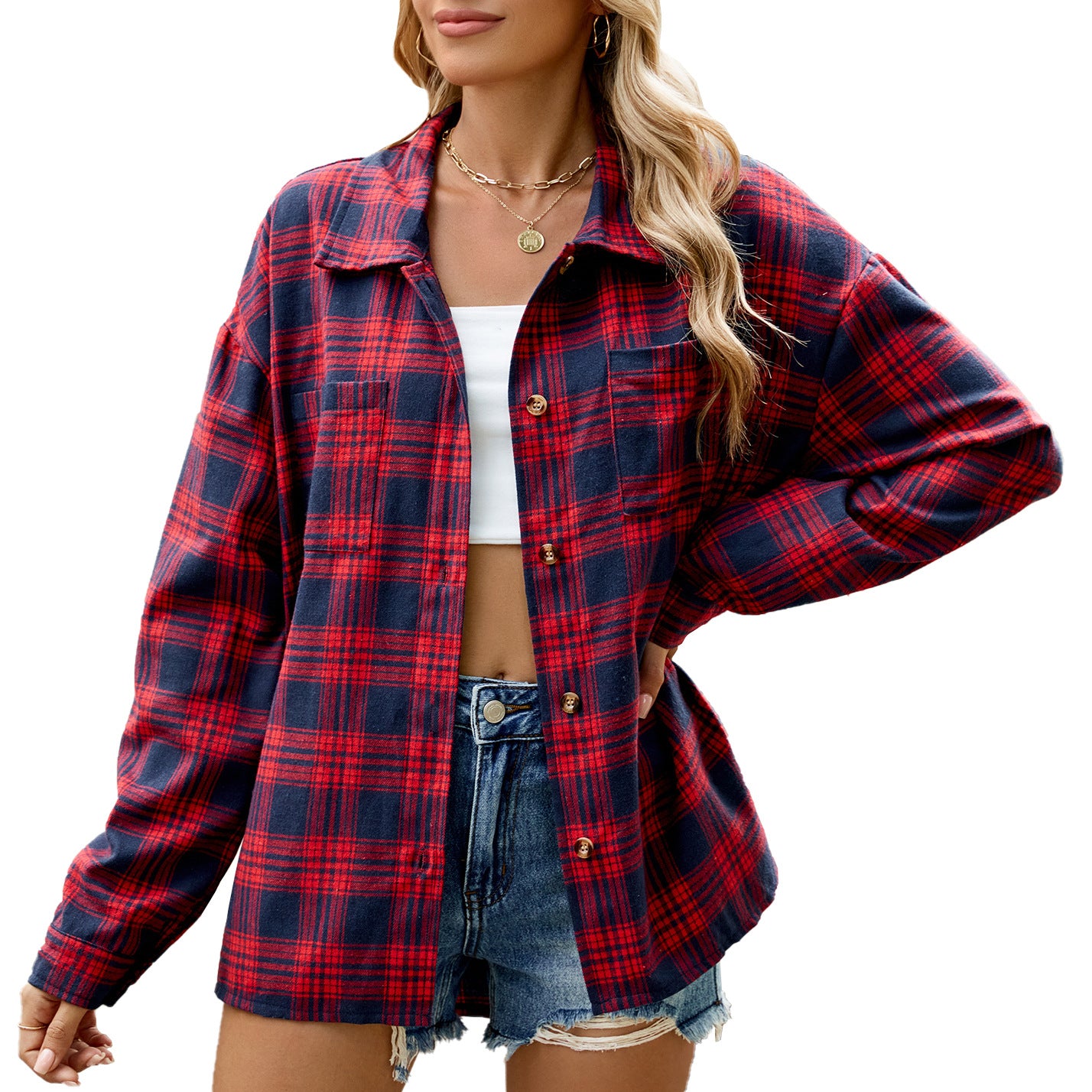 Women's button-down shirt