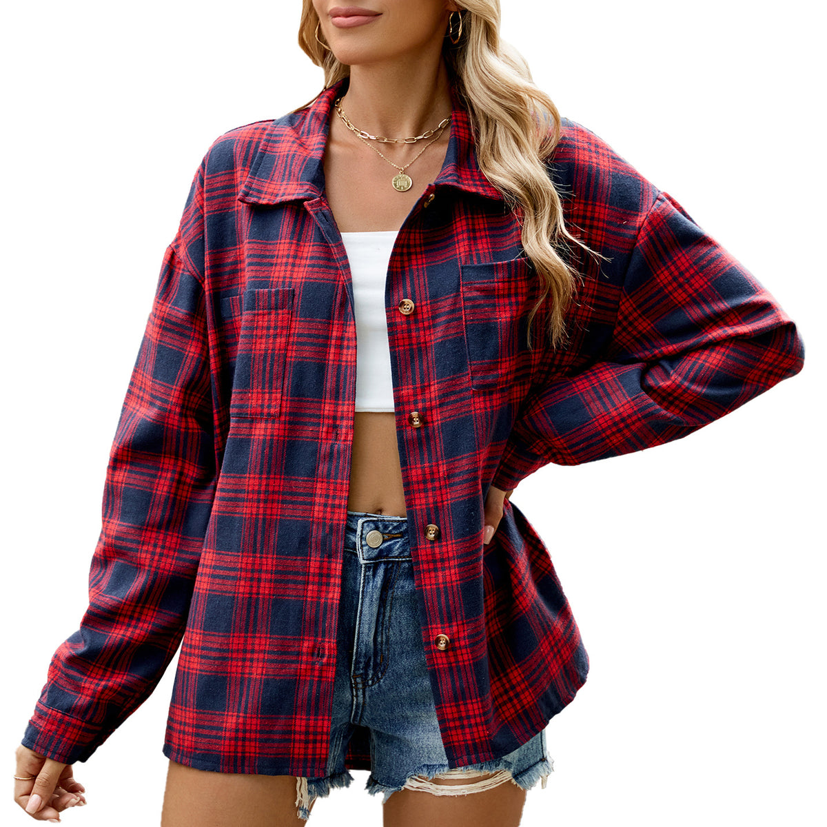 Women's button-down shirt