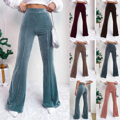 Women's Corduroy Flared Pants