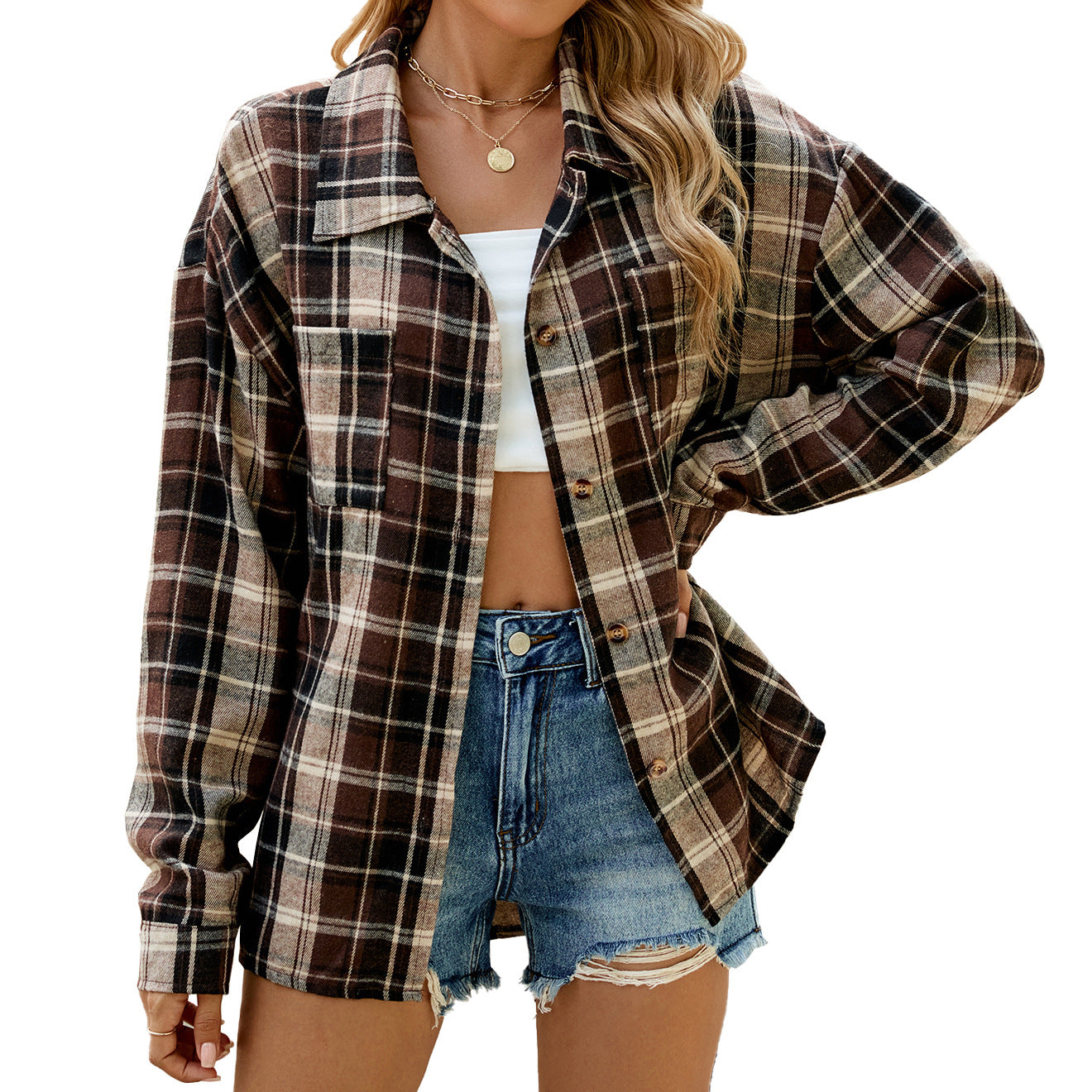 Women's button-down shirt