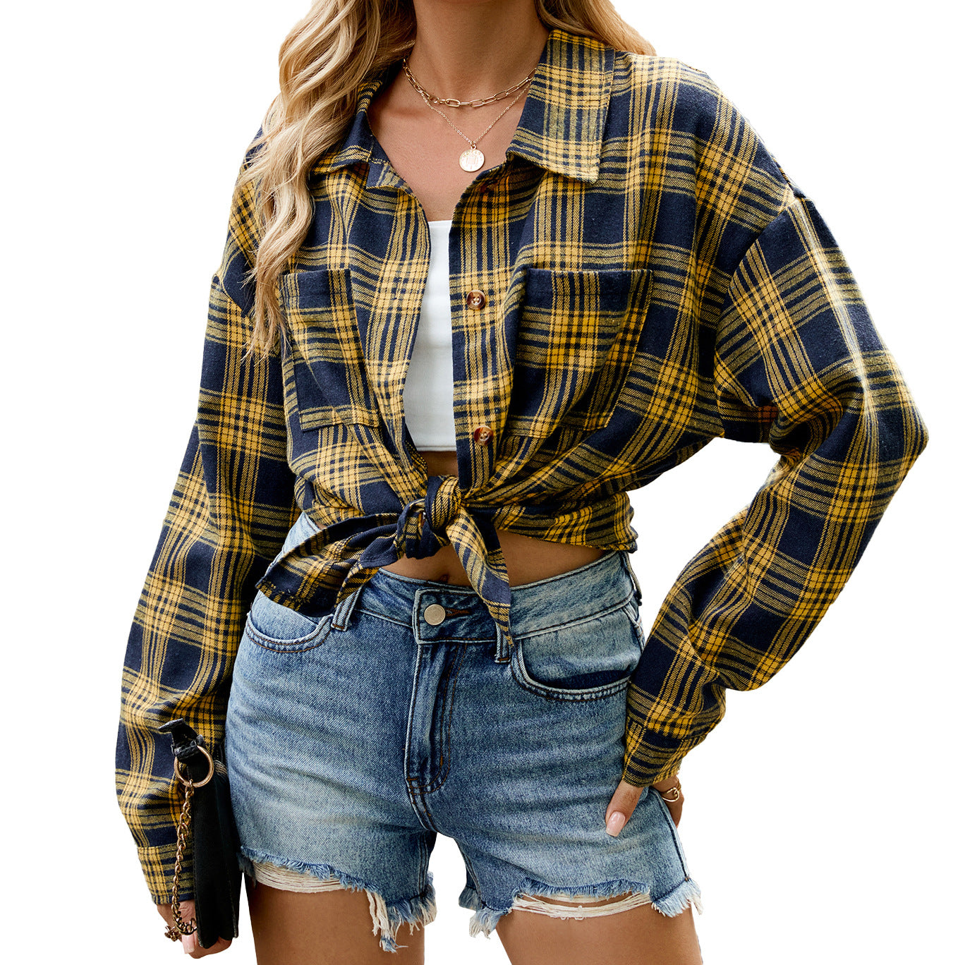 Women's button-down shirt