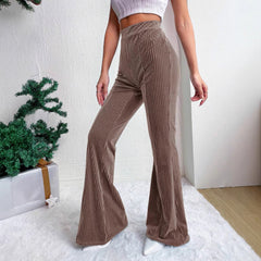 Women's Corduroy Flared Pants